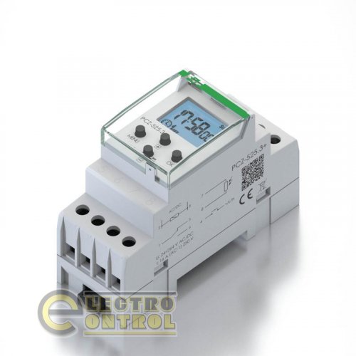 Таймер программируемый F&F PCZ-525.3-PLUS астрономический ночной перерыв NFC дополнительный вход