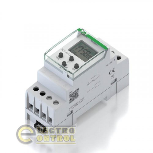 Таймер недельный программируемый F&F PCZ-521.3-PLUS