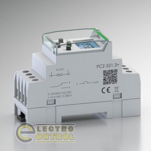 Таймер недельный программируемый F&F PCZ-521.3-PLUS