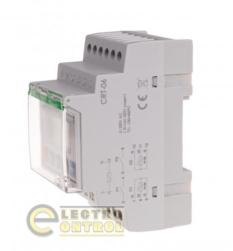 Регулятор температуры F&F CRT-06 двухканальный от -100°С до +400°С
