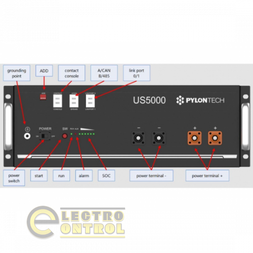 Акумуляторна батарея Pylontech US5000
