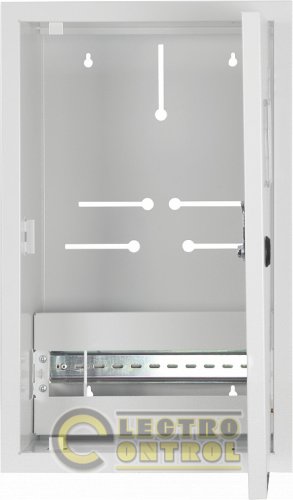 Щит учета АСКО металлический Light 12 модулей 3фс встроенный IP31 серии UBox