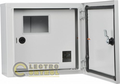 Корпус обліку АСКО металевий Light 4 модулі 1фл навісний IP54 серії UBox