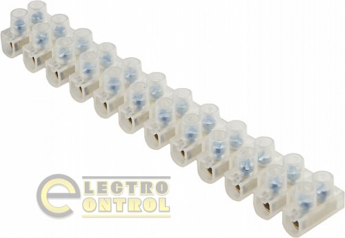 Клеммная колодка АСКО тип W(U) 12 мм² / 15А серии ЕМ белая