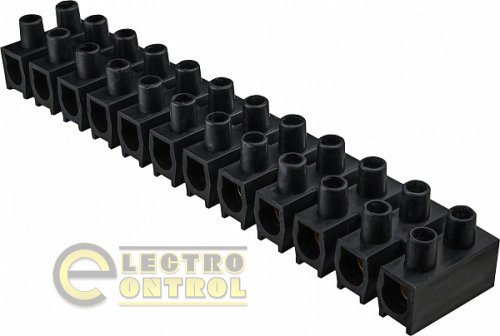 Клеммная колодка АСКО тип Н 40 мм² / 150А серии ЕМ чёрная