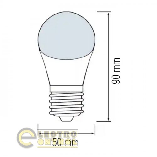 Светодиодная лампа Horoz SPECTRA 3W E27 жёлтая 001-017-0003-021