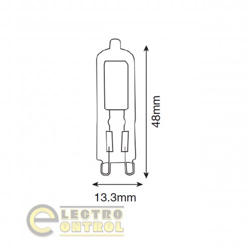 Светодиодная лампа Horoz EXA-4 4W G9 2700К 001-047-0004-020