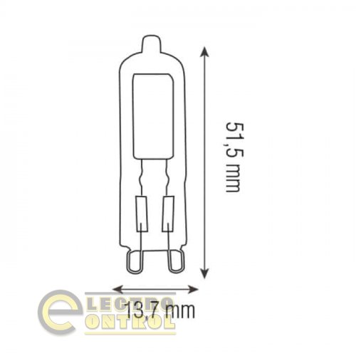 Світлодіодна лампа Horoz EXA-3 3W G9 6400К 001-047-0003-010