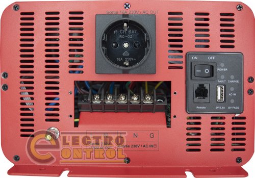 Інвертор з функцією зарядки e.inv.pro.3000 12/220В 3000Вт чистий синус s073004