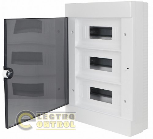Щит модульний АСКО пластиковий 36 модулів навісний серії UBox