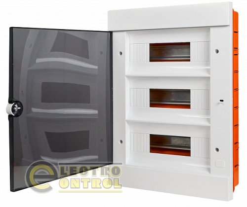 Щит модульный АСКО пластиковый 36 модулей встроенный серии UBox