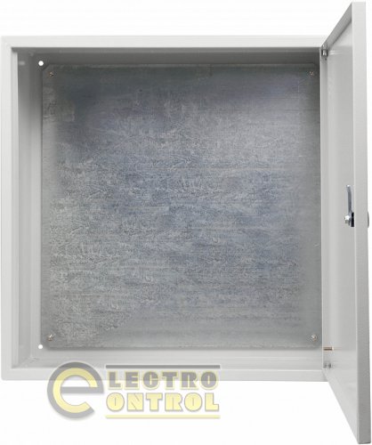 Щит с монтажной панелью АСКО металлический Light 60х60х25 IP31 серии UBox