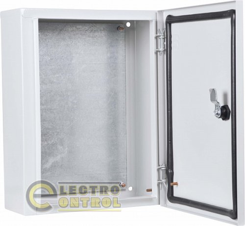 Щит с монтажной панелью АСКО металлический Light 40х30х25 IP54 серии UBox