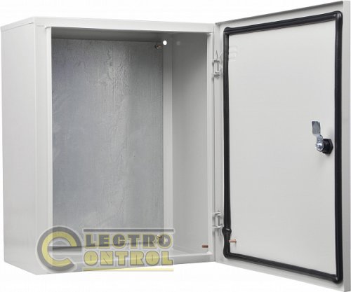 Щит з монтажною панеллю АСКО металевий Light 50х40х20 IP54 серії UBox
