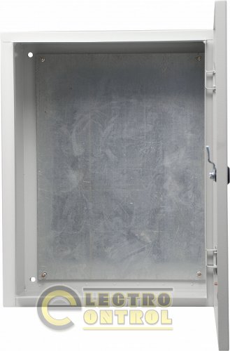 Щит з монтажною панеллю АСКО металевий Light 50х40х25 IP54 серії UBox