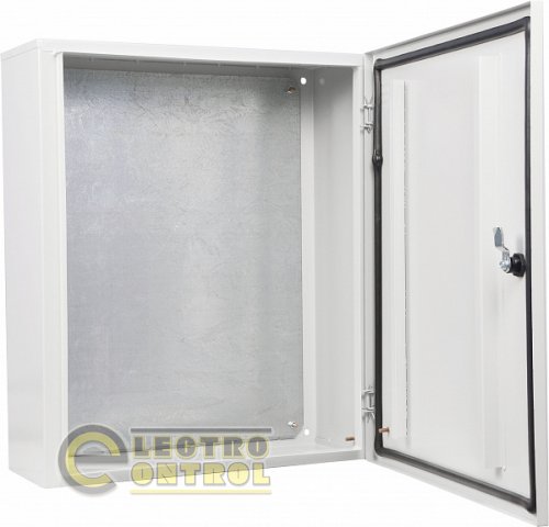 Щит з монтажною панеллю АСКО металевий Light 60х50х20 IP54 серії UBox