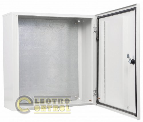 Щит с монтажной панелью АСКО металлический Light 60х60х25 IP54 серии UBox