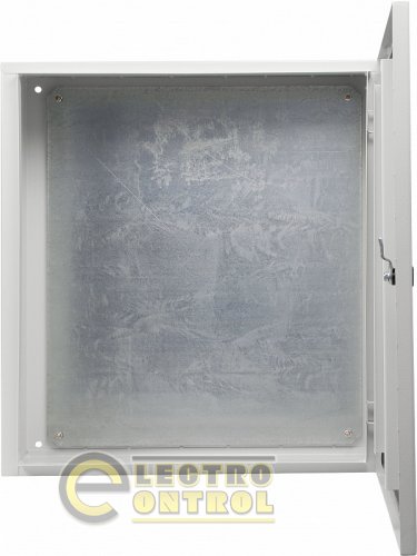 Щит с монтажной панелью АСКО металлический Light 60х60х25 IP54 серии UBox