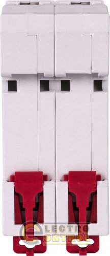 Модульний автоматичний вимикач Enext s081013 e.mcb.stand.60.DC.2.C1 2р 1А C 6кА DC