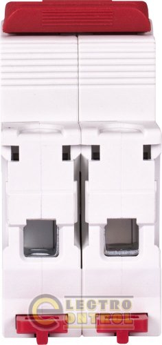 Модульный автоматический выключатель Enext s081019 e.mcb.stand.60.DC.2.C16 2р 16А C 6кА DC