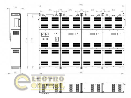Стабилизатор напряжения Volter  СНПТТ-100 пт 105кВт трехфазный симисторный стационарный