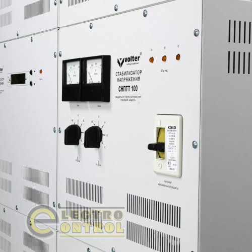 Стабилизатор напряжения Volter  СНПТТ-100 с 105кВт трехфазный симисторный стационарный