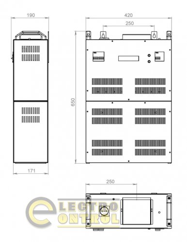 Стабилизатор напряжения Volter  СНПТО-27 птш 27кВт однофазный симисторный стационарный