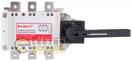 Перемикач навантаження Enext i089008 e.industrial.lbs.1-0-2.3.250 3P 250А