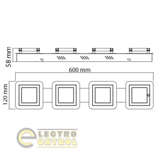 Светодиодный светильник потолочный LIKYA-5 036-007-0005-010