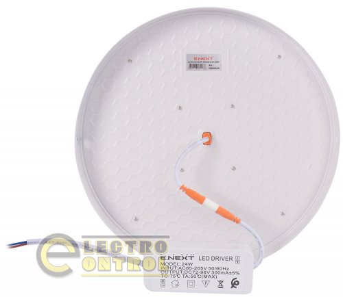 Светильник Enext l0861006 светодиодный накладной e.LED.stand.MP.Round.S.24.4500 круг 24Вт 4500К 2160Лм