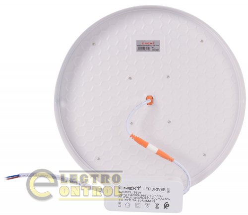 Светильник Enext l0861007 светодиодный накладной e.LED.stand.MP.Round.S.36.4500 круг 36Вт 4500К 3240Лм