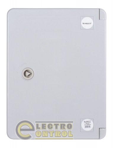 Корпус Enext p084101 из ABS-пластика e.plbox.pro.p.28.21.13 с непрозрачной дверцей 280х210х130мм ІР65