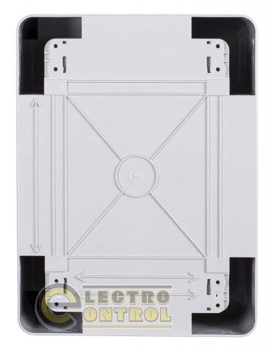 Корпус Enext p084101 из ABS-пластика e.plbox.pro.p.28.21.13 с непрозрачной дверцей 280х210х130мм ІР65