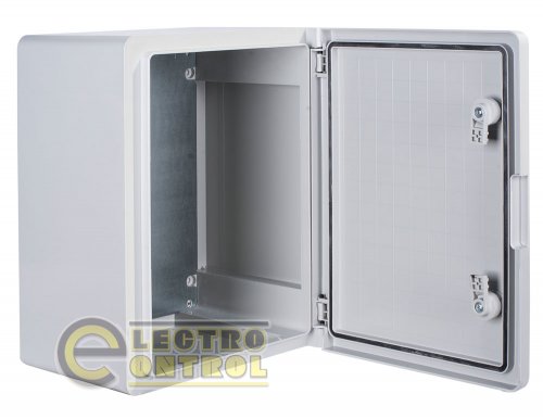 Корпус Enext p084104 из ABS-пластика e.plbox.pro.p.40.30.21 с непрозрачной дверцей 400x300x210мм ІР65
