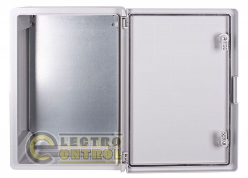 Корпус Enext p084105 из ABS-пластика e.plbox.pro.p.50.35.22 с непрозрачной дверцей 500x350x220мм ІР65