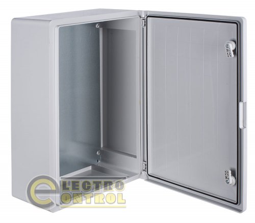 Корпус Enext p084107 из ABS-пластика e.plbox.pro.p.60.40.20 с непрозрачной дверцей 600x400x200мм ІР65