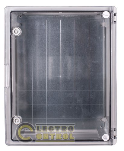 Корпус Enext p084206 из ABS-пластика e.plbox.pro.p.50.40.18.tr с прозрачной дверцей 500x400x180мм ІР65