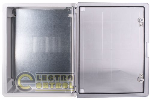 Корпус Enext p084206 из ABS-пластика e.plbox.pro.p.50.40.18.tr с прозрачной дверцей 500x400x180мм ІР65