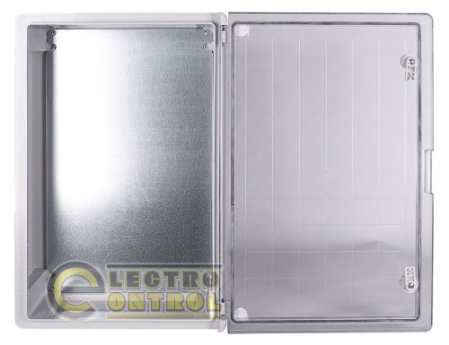 Корпус Enext p084207 из ABS-пластика e.plbox.pro.p.60.40.20.tr с прозрачной дверцей 600x400x200мм ІР65