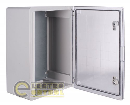 Корпус Enext p084208 из ABS-пластика e.plbox.pro.p.70.50.25.tr с прозрачной дверцей 700x500x250мм ІР65