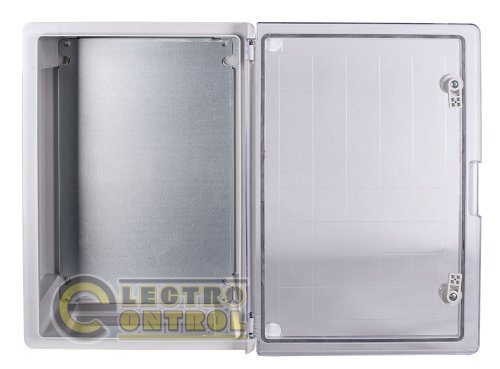 Корпус Enext p084208 из ABS-пластика e.plbox.pro.p.70.50.25.tr с прозрачной дверцей 700x500x250мм ІР65