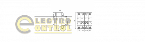 Автоматический выключатель Takel 506122 ВА47-29 С 2Р 2А
