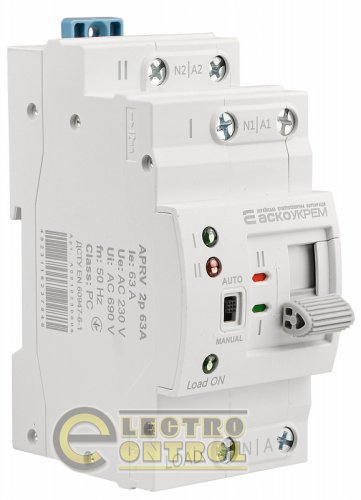 Автоматический переключатель ввода АСКО A0010230006 (I-II) APRV 2p 63A