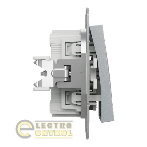 Вимикач Schneider Electric EPH0100161 Asfora одноклавішний алюміній