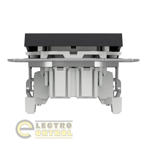 Вимикач Schneider Electric EPH0100171 Asfora одноклавішний антрацит