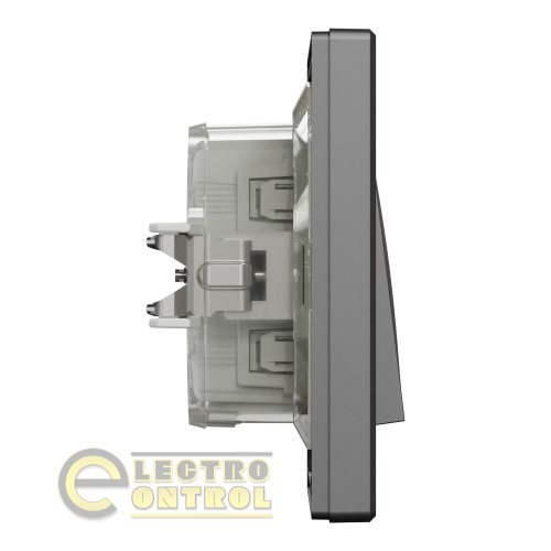 Выключатель Schneider Electric EPH0100271 Asfora одноклавишный антрацит IP44