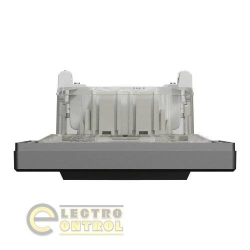 Выключатель Schneider Electric EPH0100271 Asfora одноклавишный антрацит IP44