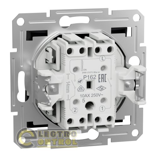 Вимикач Schneider Electric EPH0300171 Asfora двоклавішний антрацит