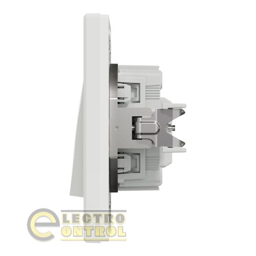 Выключатель Schneider Electric EPH1400121 Asfora одноклавишный с подсветкой белый