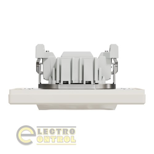Вимикач Schneider Electric EPH1400123 Asfora одноклавішний з підсвіткою кремовий